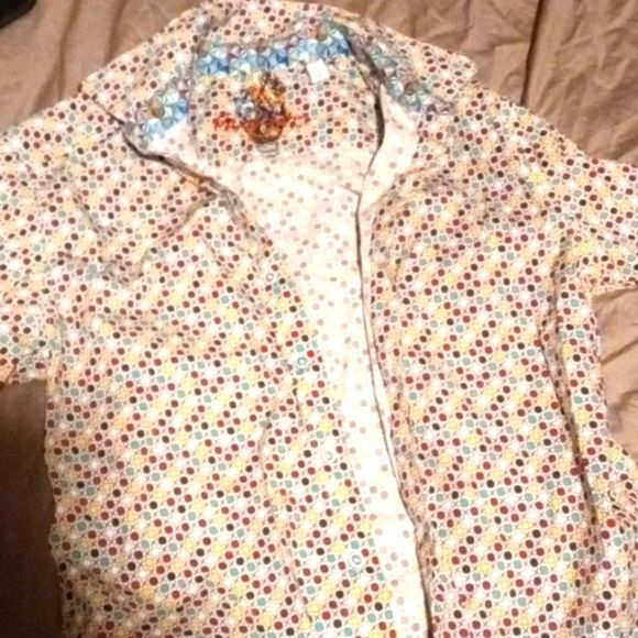 Really Nice Robert Graham Aguilar floral - Picture 1 of 6